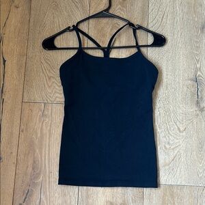 Lululemon Athletica Black Fitted Camisole
